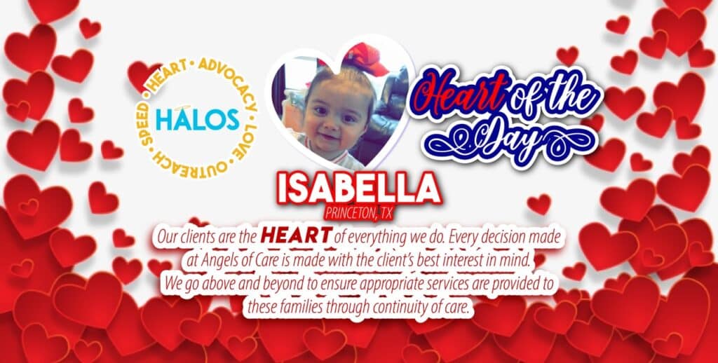 Isabella - heart of the day winner