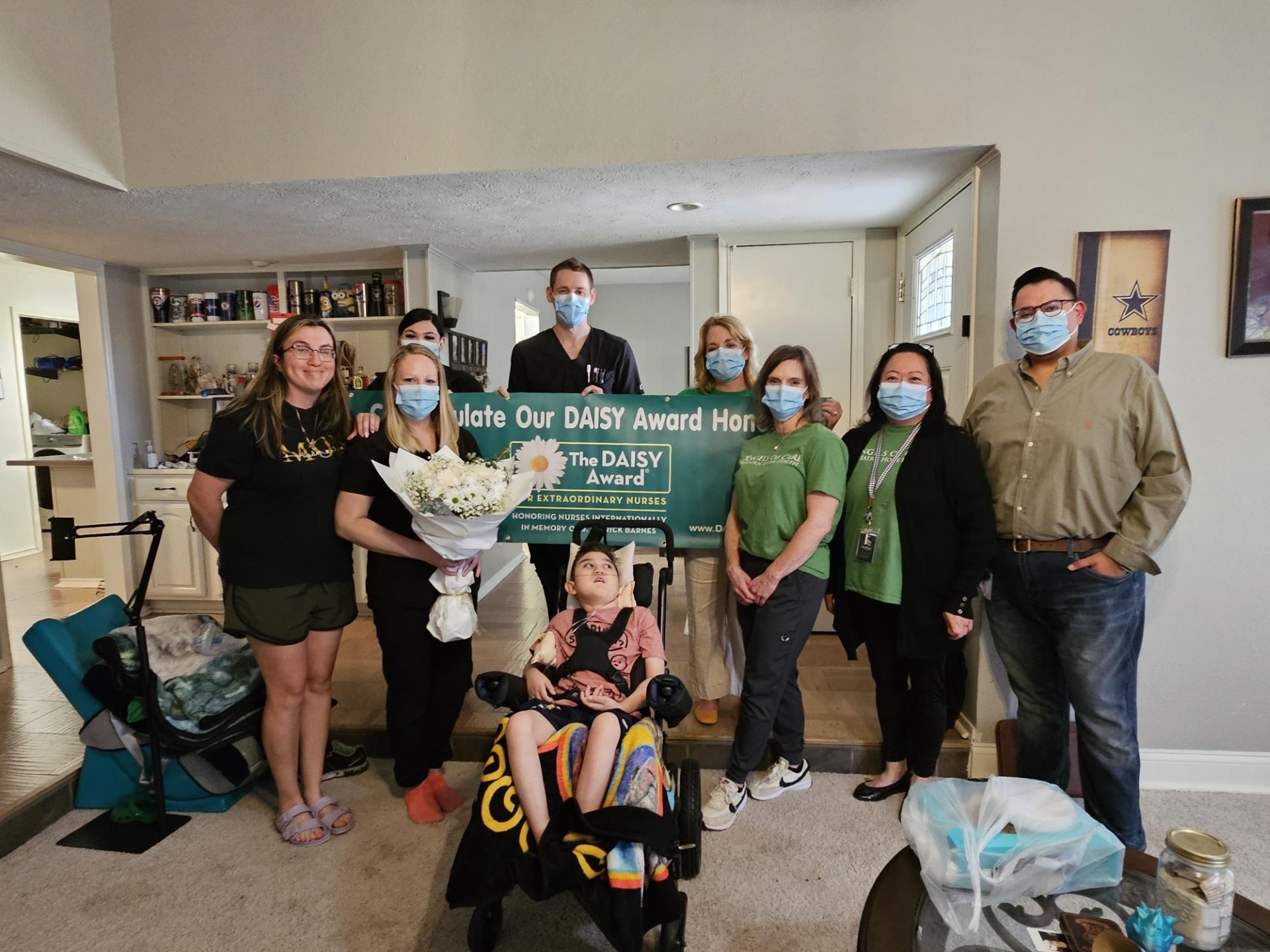 Angels of Care pediatric home health team