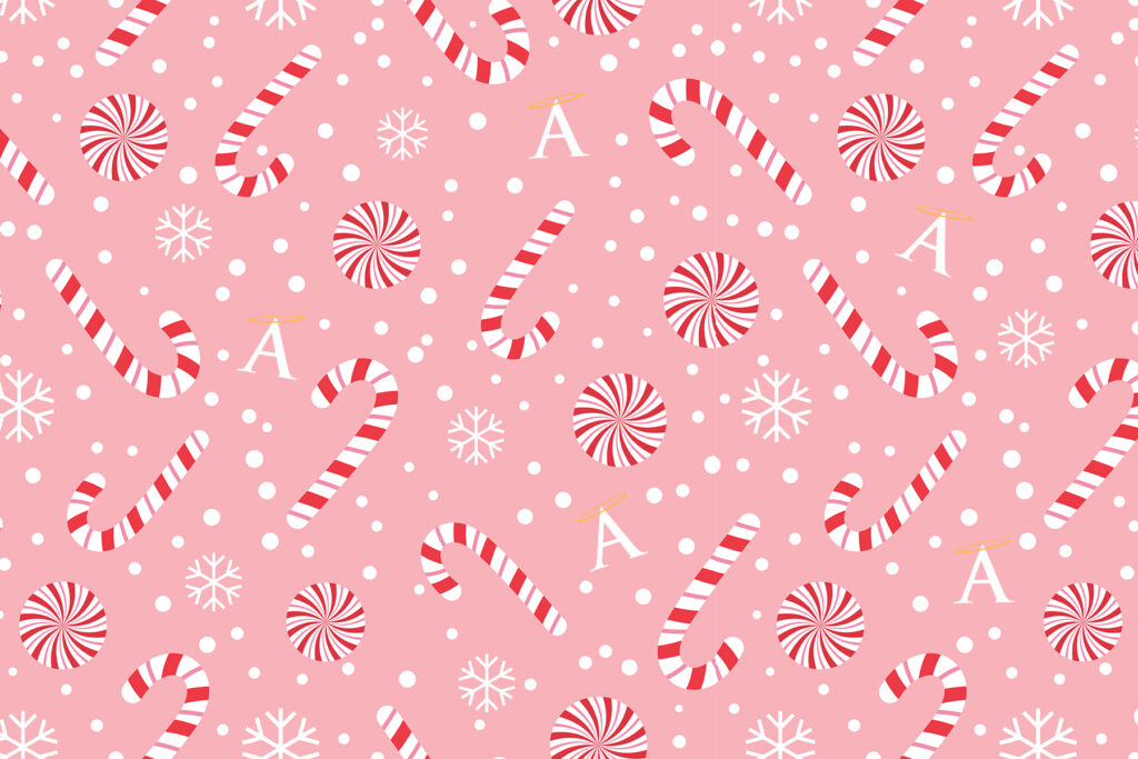 candy cane pattern